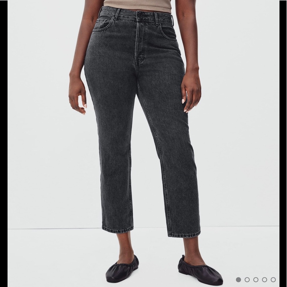 EVERLANE The high rise Straight Jeans size 33 ankle